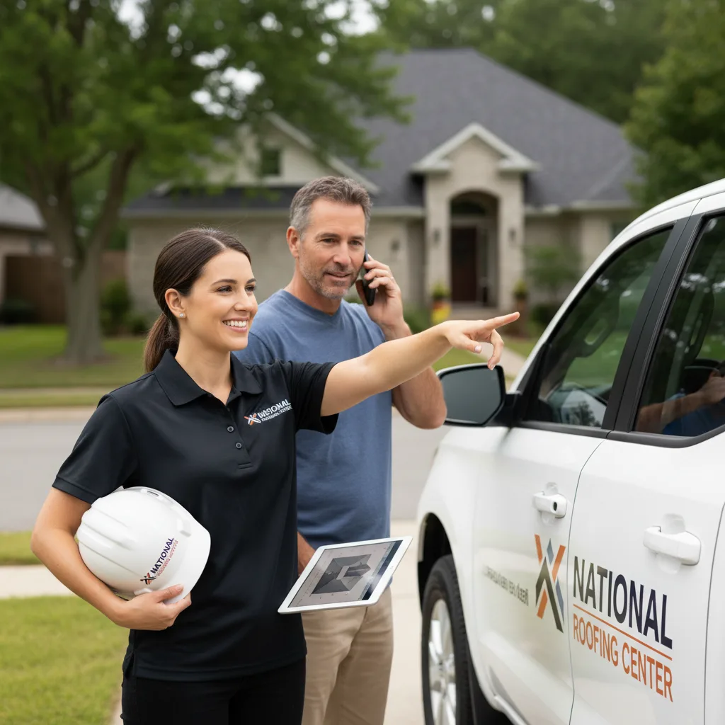 National Roofing Center customer support in Candler